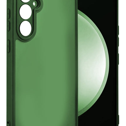 Samsung Galaxy A55 hoesje backcover groen Lens Protection Armor Case