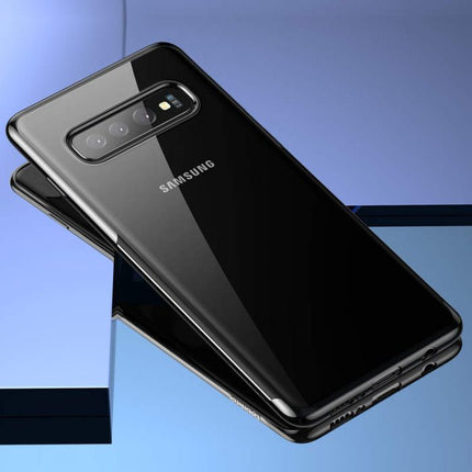 Baseus Samsung S10 Hülle Simple Black (ARSAS10-MD01)