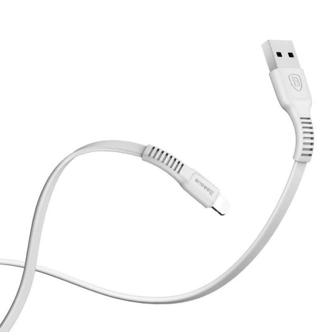 Baseus Lightning Tough serie Apple Kabel 2A 1m Wit (CALZY-B02)