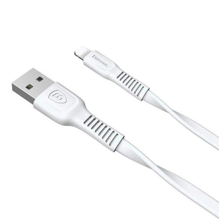 Baseus Lightning Tough Serie Apple Kabel 2A 1m Weiß (CALZY-B02)