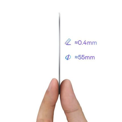 Baseus Magnetic Tool Halo Series Magnetische ring (2 stuks / pakket) Zilver (PCCH000012)