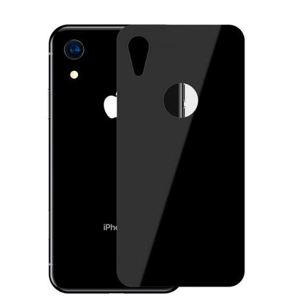 Baseus iPhone Xr 0.3 mm Volledige dekking gebogen T-Glas achterbeschermer Zwart (SGAPIPH61-BM01)