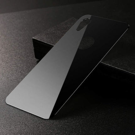 Baseus iPhone Xr 0.3 mm Volledige dekking gebogen T-Glas achterbeschermer Zwart (SGAPIPH61-BM01)