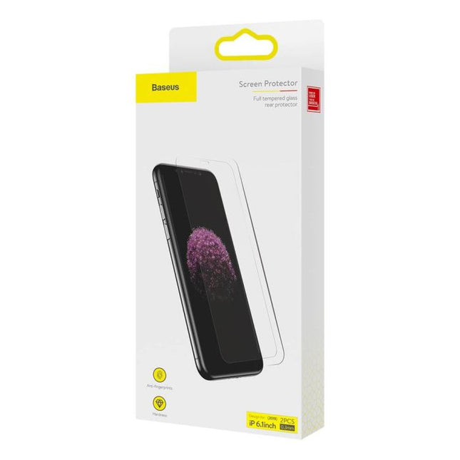 Baseus iPhone 11 / iPhone Xr 0.3mm Full Glass Tempered Glass Transparent (SGAPIPH61-LS02)