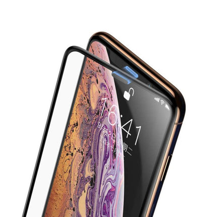 Baseus iPhone Xs Max / iPhone 11 Pro Max 0.23mm Full-Screen Curved T-Glass Dust Prevention Black (SGAPIPH65-WA01)