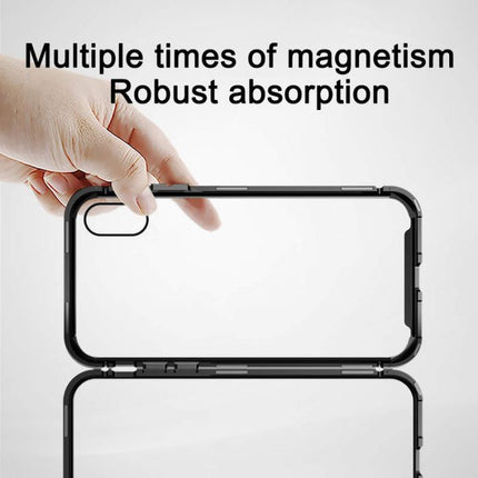 Baseus iPhone Xr case Magnetite hardware Silver (WIAPIPH61-CS0S)