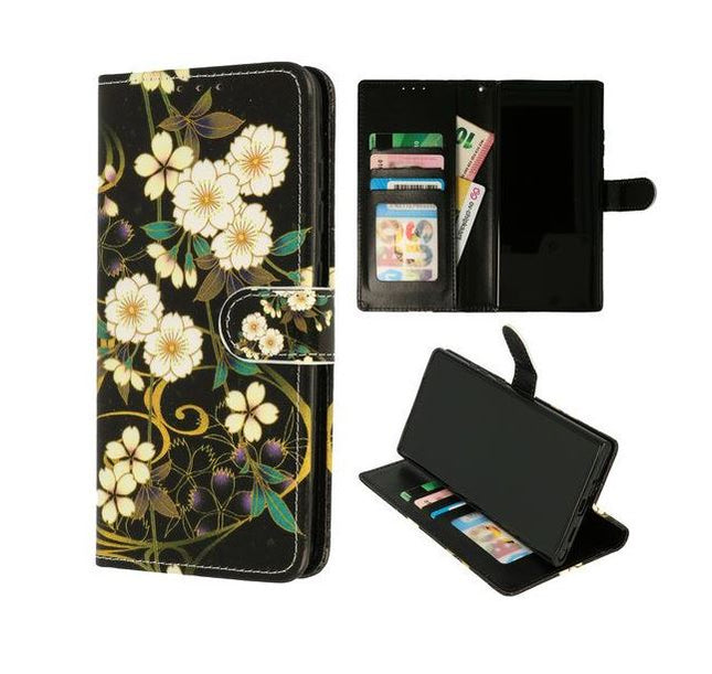 iPhone 7/8/SE 2020 - Bookcase Print - Bloemen Geel