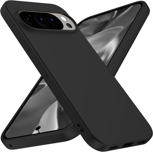 Google Pixel 10 - CaseMania HQ Silicone Case - Zwart