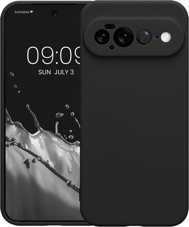 Google Pixel 11 Pro XL - Hoesje Anti Shock Zwart Silicone