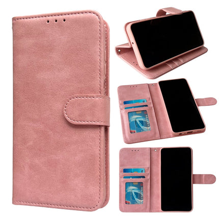 iPhone 16 hoesje boekcase mapje wallet cover Baby Roze