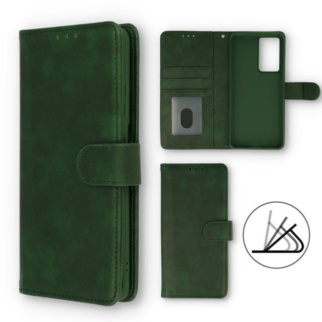Samsung Galaxy A35 hoesje bookcase mapje wallet groen