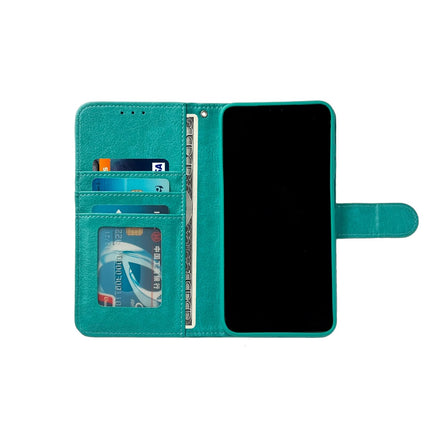 Samsung Galaxy A25 hoesje bookcase mapje wallet blauw