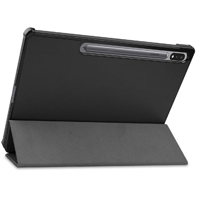Dux Ducis Samsung Galaxy Tab S7+ (S7 Plus) / S7 FE / Tab S8+ (S8 Plus) Hoes  Domo Tablet Cover with Multi-angle Stand and Smart Sleep Function