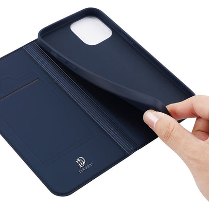 DUX DUCIS iPhone 13 Pro Wallet Case Slimline – Blau 