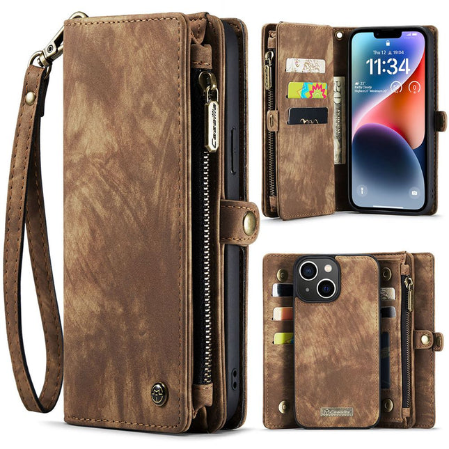 iPhone 13 Pro case Multiple Pockets Magnetic 2-in-1 Wallet case