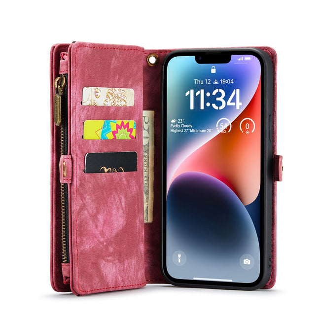 iPhone 13 Pro case Multiple Pockets Magnetic 2-in-1 Wallet case