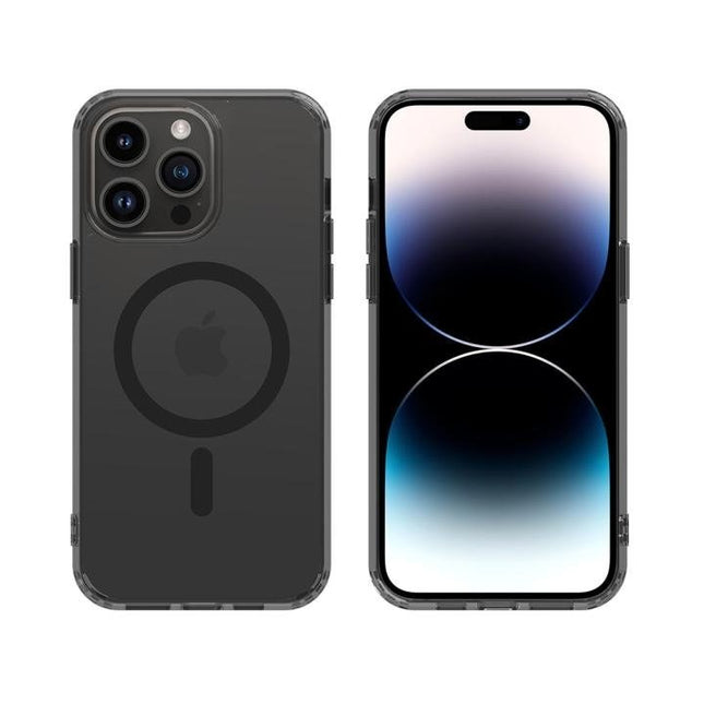 Hoesje voor iPhone 14 Pro Max Shockproof Zwart Magsafe