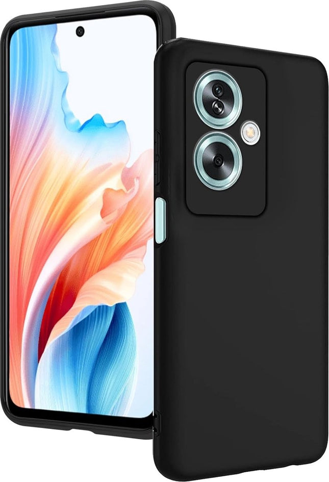Oppo A79 5G hoesje backcover Silicone Case zwart