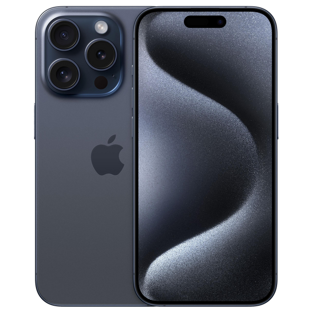 APPLE iPhone 15 Pro - 5G - 128 GB Blauw Grade A Battery 100%