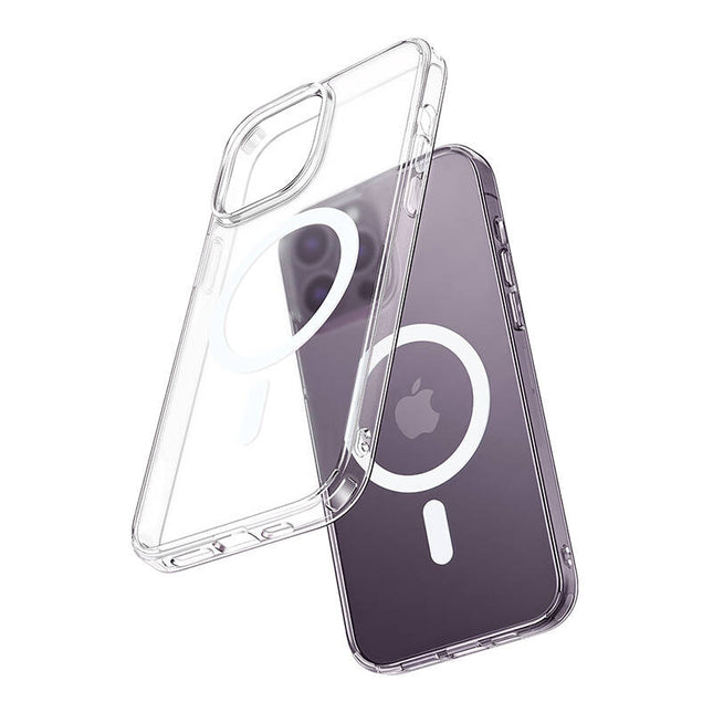 iPhone 15 Pro Shockproof Transparant Magsafe Case