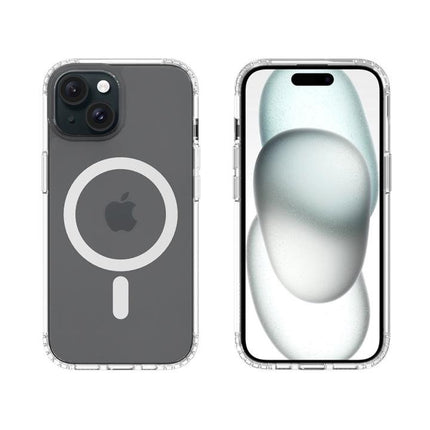 iPhone 15 Shockproof Transparant Magsafe Case