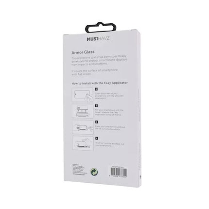 Musthavz Armor Glass voor iPhone 16 / iPhone 15 Screenprotector Full Glue Tempered Glass