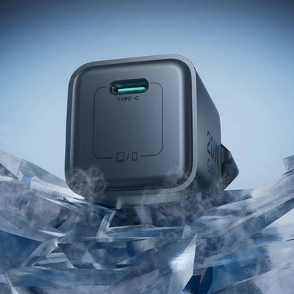 GaN Vention USB-C 20W oplader + USB-CL 1m kabel (grijs)