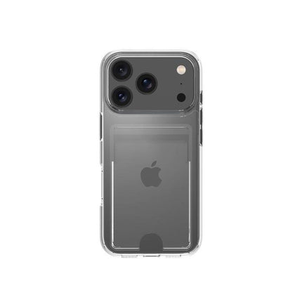 iPhone 17 Pro hoesje backcover met pasjeshouder transparant