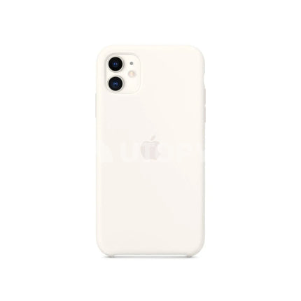 Apple siliconen hoesje voor iPhone 11 (wit)