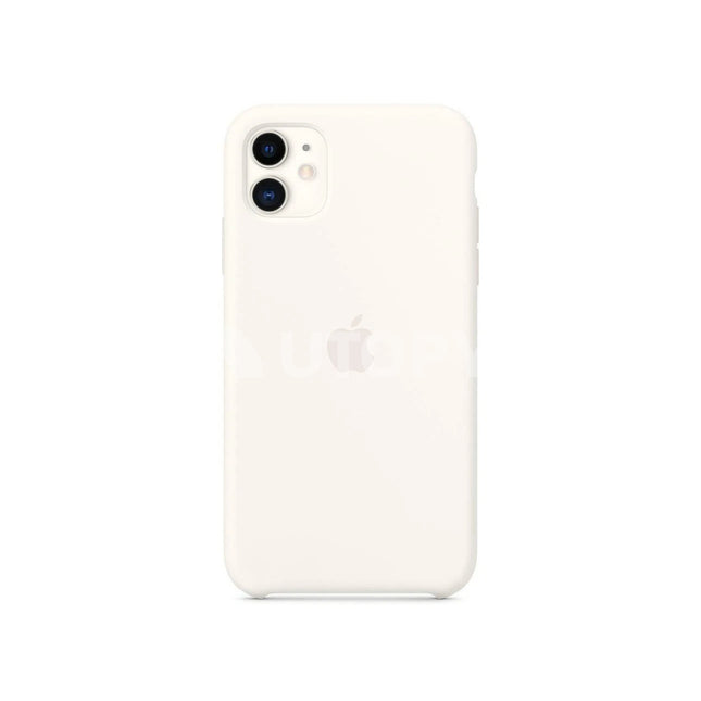 Apple siliconen hoesje voor iPhone 11 (wit)