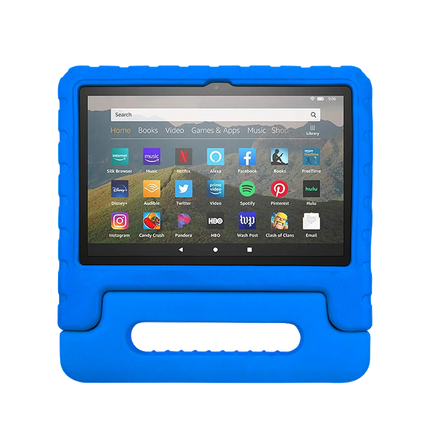 Hoesje kinderen Rixus RXTC06 Tablet Kids Case For Apple iPad Mini 6/7 8.3 inch Blue