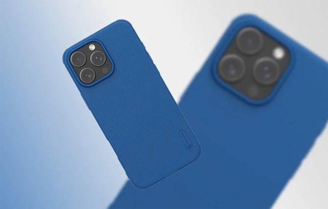 Nillkin Frosted Shield Pro iPhone 16 Pro hoesje (blauw)