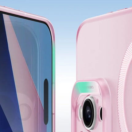 Zero Clear Case (HaloLock) ESR hoesje voor iPhone 16 Pro (roze)