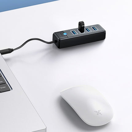 Orico HUB USB-C naar 4x USB 3.0 5Gbps 0,15m Zwart