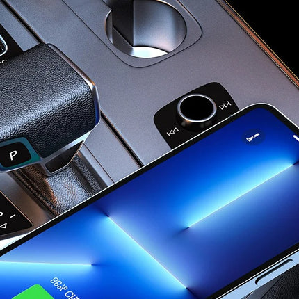 Choetech 63W Dual USB-C 45W + USB-A 18W snellader voor in de auto (zwart)