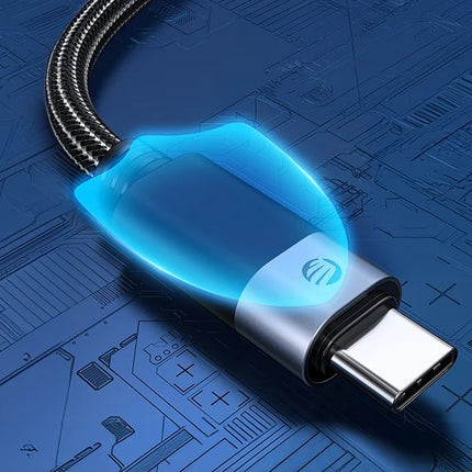 Orico 240W USB-C naar USB-C oplaadkabel, 1 m (zwart)