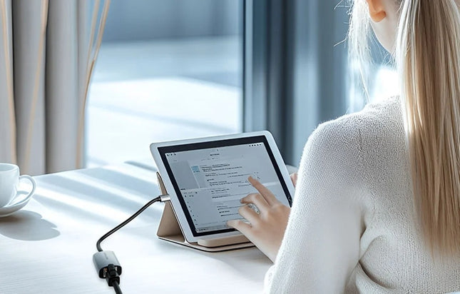 Vention USB-C adapter naar Gigabit Ethernet 0,15 m