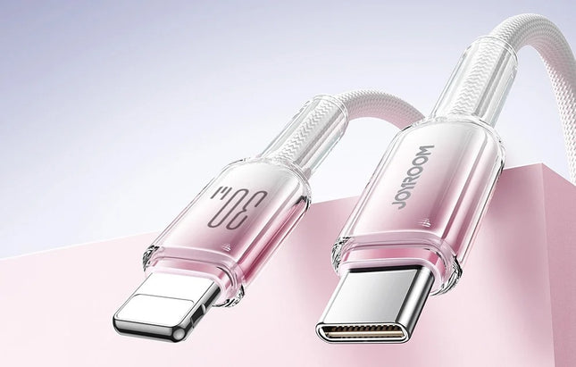 Kabel USB-C Lightning Joyroom S-A42 30W 1,2 m wit