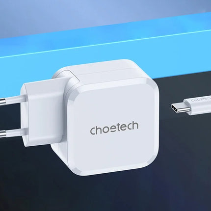 PD8007 USB-C PD 45W oplader Choetech EU (wit)