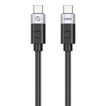 Orico 240W USB-C naar USB-C oplaadkabel, 1 m (zwart)