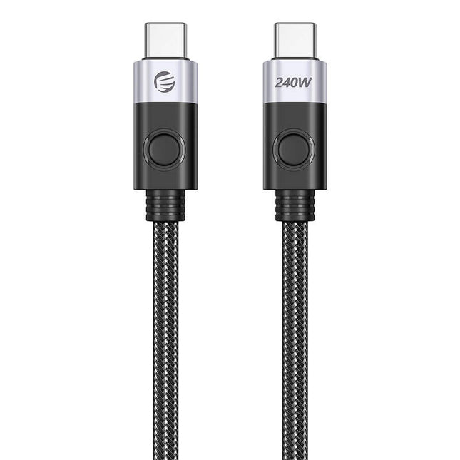 Orico 240W USB-C naar USB-C oplaadkabel, 1 m (zwart)