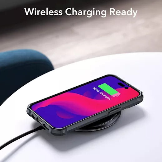 ESR Air Armor hoesje voor iPhone 14 Pro Max, mat zwart