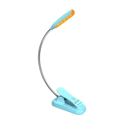 Draadloze lamp Glocusent mini GLCSNTBL103B clip-on leeslamp, USB-C blauw