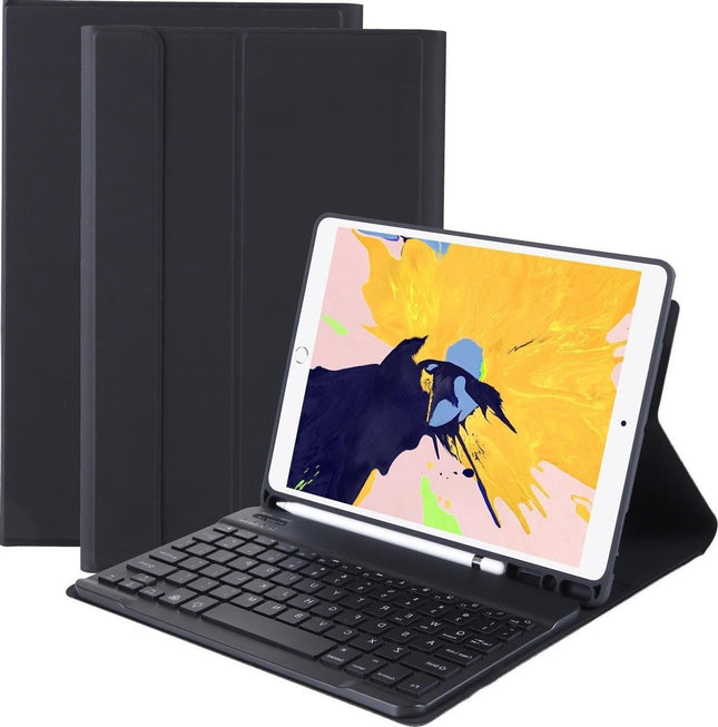 QWERTY Bluetooth Keyboard Case hoesje voor iPad 10.2 (2019/2020/2021)