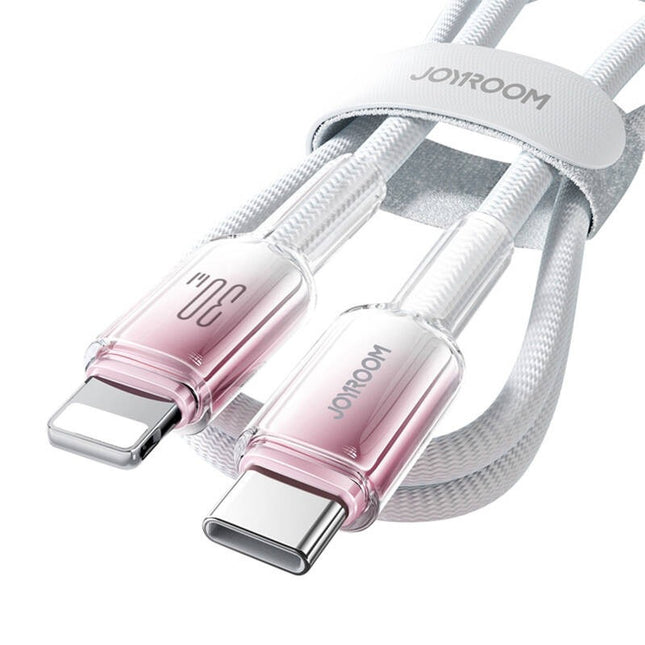 Kabel USB-C Lightning Joyroom S-A42 30W 1,2 m wit