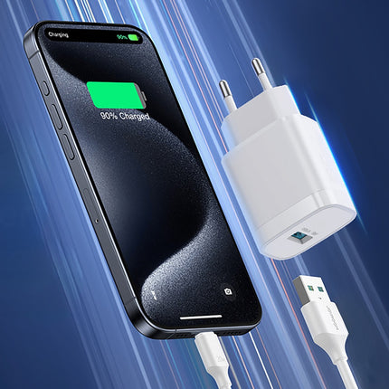 Joyroom Oplader USB A 18W Snellader
