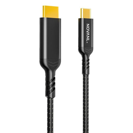 NOVANL UltraHD HDMI 4K 2.0B naar USB C-kabel 60Hz (1,8 m)