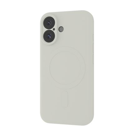 Just in Case Flex Case - iPhone 16 - TPU Back Cover - (compatible with MagSafe) - Ivory