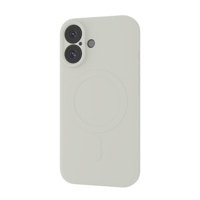 Just in Case Flex Case - iPhone 16 - TPU Back Cover - (compatible with MagSafe) - Ivory