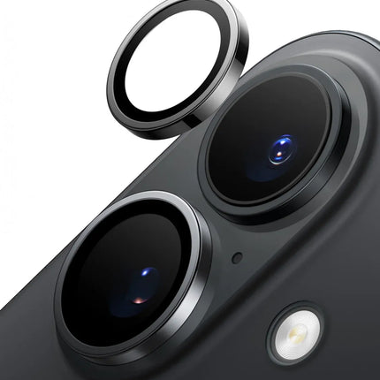 TORRAS LensGuard Apple iPhone 16 / 16 Plus / 17 Camera Protector Titanium